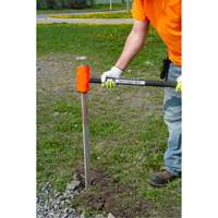 Indestructible Sledge Hammer, 8 lbs., 30", Fibreglass Handle Equipment World