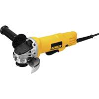 Paddle Switch Small Angle Grinder, 4-1/2", 120 V, 7.5 A, 12000 RPM Equipment World