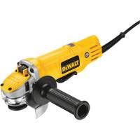 Paddle Switch Small Angle Grinder, 4-1/2", 120 V, 9 A, 12000 RPM Equipment World