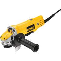 Paddle Switch Small Angle Grinder, 4-1/2", 120 V, 9 A, 12000 RPM Equipment World