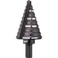 #5 Step Drill Bit, 1/4" - 1-3/8" , 1/8" Increments, High Speed Steel Equipment World