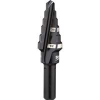 #6 Step Drill Bit, 3/8" - 1/2" , 1/16" Increments, High Speed Steel Equipment World