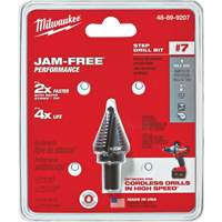 #7 Step Drill Bit, 7/8" - High Speed Steel Equipment World