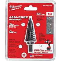 Foret &eacute;tag&eacute; no 8, 1/2" - 1", Incr&eacute;ments de 1/16", Acier rapide Equipment World