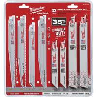 Jeu de lames de d&eacute;molition et &agrave; trait de scie &eacute;troit Sawzall Equipment World