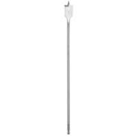 Flat Boring Bit, 3/4" Diameter, 1/4" Hex Shank, 16" Length Equipment World