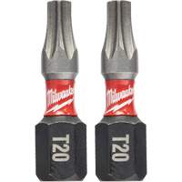 Forets &agrave; chocs Shockwave, Torx, T-20, Prise 1/4" Equipment World