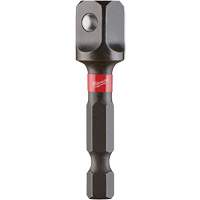 Shockwave Impact Driver Socket Adapters, 1/4" Drive Size, 3/8" Male Size, Ball, 1-7/8" L Equipment World