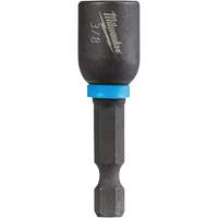 Shockwave Impact Duty Nut Driver, 1/4" Tip, 3/8" Drive, 1-7/8" L, Magnetic Equipment World