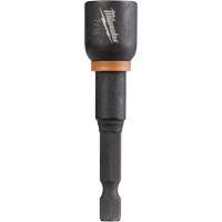 Shockwave Impact Duty Nut Driver, 1/4" Tip, 7/16" Drive, 2-9/16" L, Magnetic Equipment World