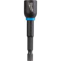 Shockwave Impact Duty Nut Driver, 1/4" Tip, 10 mm Drive, 2-9/16" L, Magnetic Equipment World