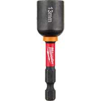 Shockwave Impact Duty Nut Driver, 1/4" Tip, 13 mm Drive, 2-9/16" L, Magnetic Equipment World