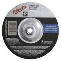Grinding Wheel, 7" x 1/4", 5/8"-11 Arbor, Aluminum Oxide, Type 27 Equipment World