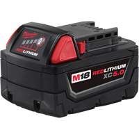 M18 Redlithium XC5.0 Extended Capacity Battery Pack, Lithium-Ion, 18 V, 5 A Equipment World