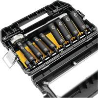 Ready Socket Set, 10 Pcs, Impact, 1/2" Drive Size Equipment World