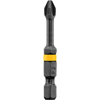 Dewalt 2" Phillips #2 Impact Ready&reg; Bit, Phillips, #2 Tip, 1/4" Drive Size, 2" Length Equipment World