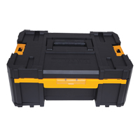 TSTAK&reg; III Tool Box with Single Deep Drawer, 16-3/4" x 12-1/4" x 6-7/8", Black Equipment World