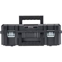 TSTAK&reg; II Tool Box with Flat Top, 17-1/4" x 13" x 6-3/8", Black Equipment World