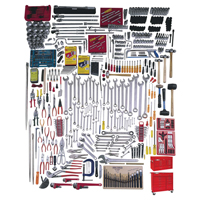 Jeu maître avec boîtes &agrave; outils, 835 morceaux Equipment World