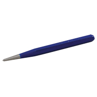 Center Punch, 3/32" Dia., 1/4" Stock Size, 4" L Equipment World