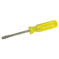 Tournevis fendu, 1/4", 8-1/4" lo, Prise Plastique Equipment World