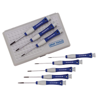 Precision Screwdriver Set, 8 Pcs. Equipment World