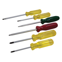Screwdriver Set, 6 Pcs. Equipment World