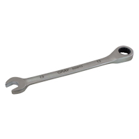 Combination Fixed Head Ratcheting Wrench, 12 Point, 8 mm, Stainless Steel Finish Equipment World