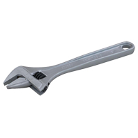 Adjustable Wrench, 6" L, 1" Max Width, Plain Equipment World
