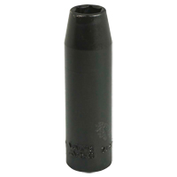 Socket, Impact, 3/8", 3/8" Drive, 6 Points, Deep Equipment World