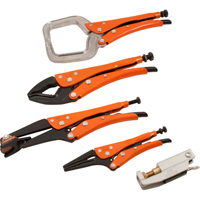 Welding Locking Plier Set, 5 Pieces Equipment World