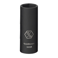 Douille, Chocs, 5/16", Prise 3/8", 6 pans, Profond Equipment World