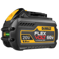 FlexVolt Battery, Lithium-Ion, 60 V, 6 A Equipment World