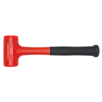 Polyurethane Dead Blow Hammer, 18 oz., Textured Grip, 11-3/10" L Equipment World