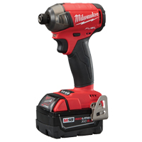 M18 Fuel Surge 1/4" Hex Hydraulic Impact Driver Kit, 1/4", 37.5 ft-lbs Max. Torque, 18 V Equipment World