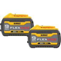 Blocs-piles FlexVolt, Lithium-ion, 20 V/60 V, 9 A Equipment World