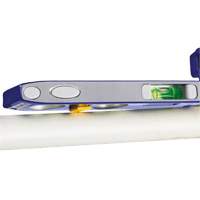 250 Series Heavy-Duty Torpedo Level, 9" L, Aluminum, 4 Vials, Magnetic Equipment World