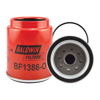 BF1386-O Filtre &agrave; carburant s&eacute;parateur d'eau &agrave; visser avec orifice ouvert pour cuve du carburateur Equipment World