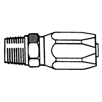 Fittings - Reusable Hose Fittings, 1/2" Dia., Brass Equipment World