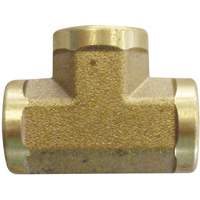 Female Pipe Tees, Brass, 3/8" Equipment World