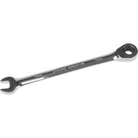 Metric Ratcheting Combination Wrench, 12 Point, 7 mm, Chrome Finish Equipment World