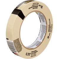 Scotch&reg; Contractor Grade Masking Tape 2020, 18 mm (3/4") x 55 m (180'), Beige Equipment World