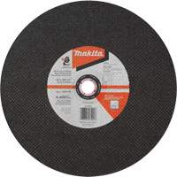 Abrasive Cut-Off Wheel, 14" x 3/32", 1" Arbor, Type 1, Aluminum Oxide, 4400 RPM Equipment World
