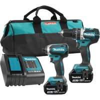 LXT&reg; 2-Tool Brushless Motor Combo Kit, 18 V Equipment World