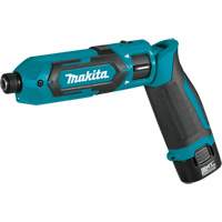 Impact Driver Kit, 1/4", 220 in-lbs Max. Torque, 7.2 V, Lithium-Ion Equipment World