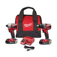 M18 2-Tool Combo Kit, Lithium-Ion, 18 V Equipment World