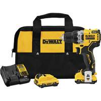 Xtreme Brushless Drill Driver Kit, Lithium-Ion, 12 V, 3/8" Chuck, 250 UWO Torque Equipment World