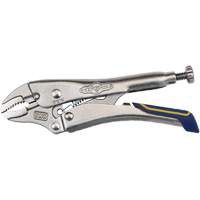Fast Release Locking Pliers with Wire Cutter, 5" Length, Curved Jaw Equipment World