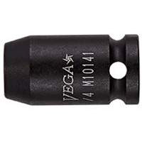 Douille magn&eacute;tique, Chocs, 1/2", Prise 1/4", 6 pans Equipment World