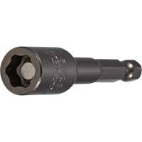 Tourne-&eacute;crou &agrave; lobes, Embout 1/4", Prise 1/4", 2-9/16" lo, Magn&eacute;tique Equipment World